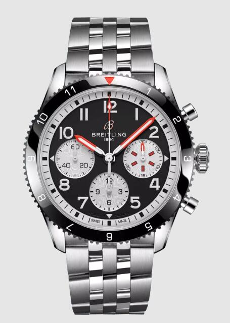 Review Breitling Classic AVI Chronograph Mosquito Replica Watch Y233801A1B1A1